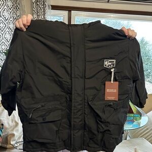 Boys 10-12yr old black puffer jacket